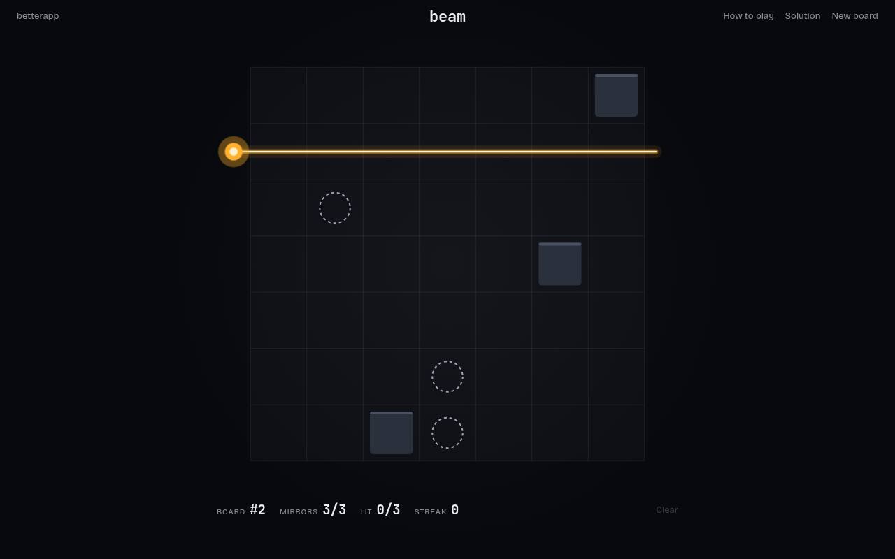 Screenshot of Beam