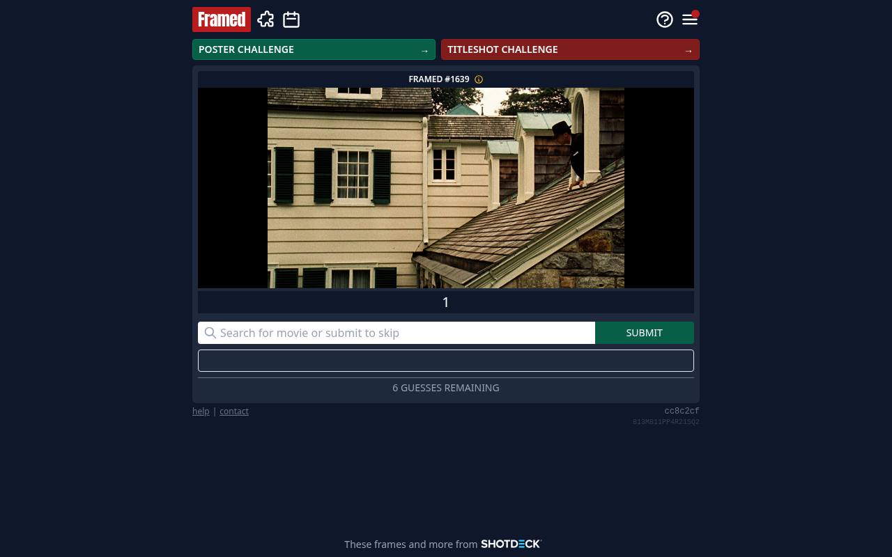 Screenshot of Framed