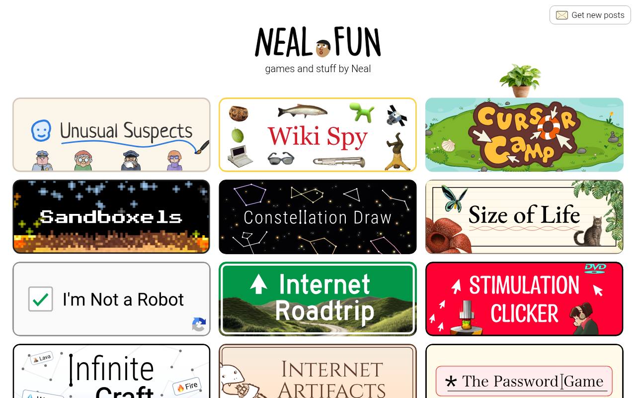 Screenshot of Neal.fun