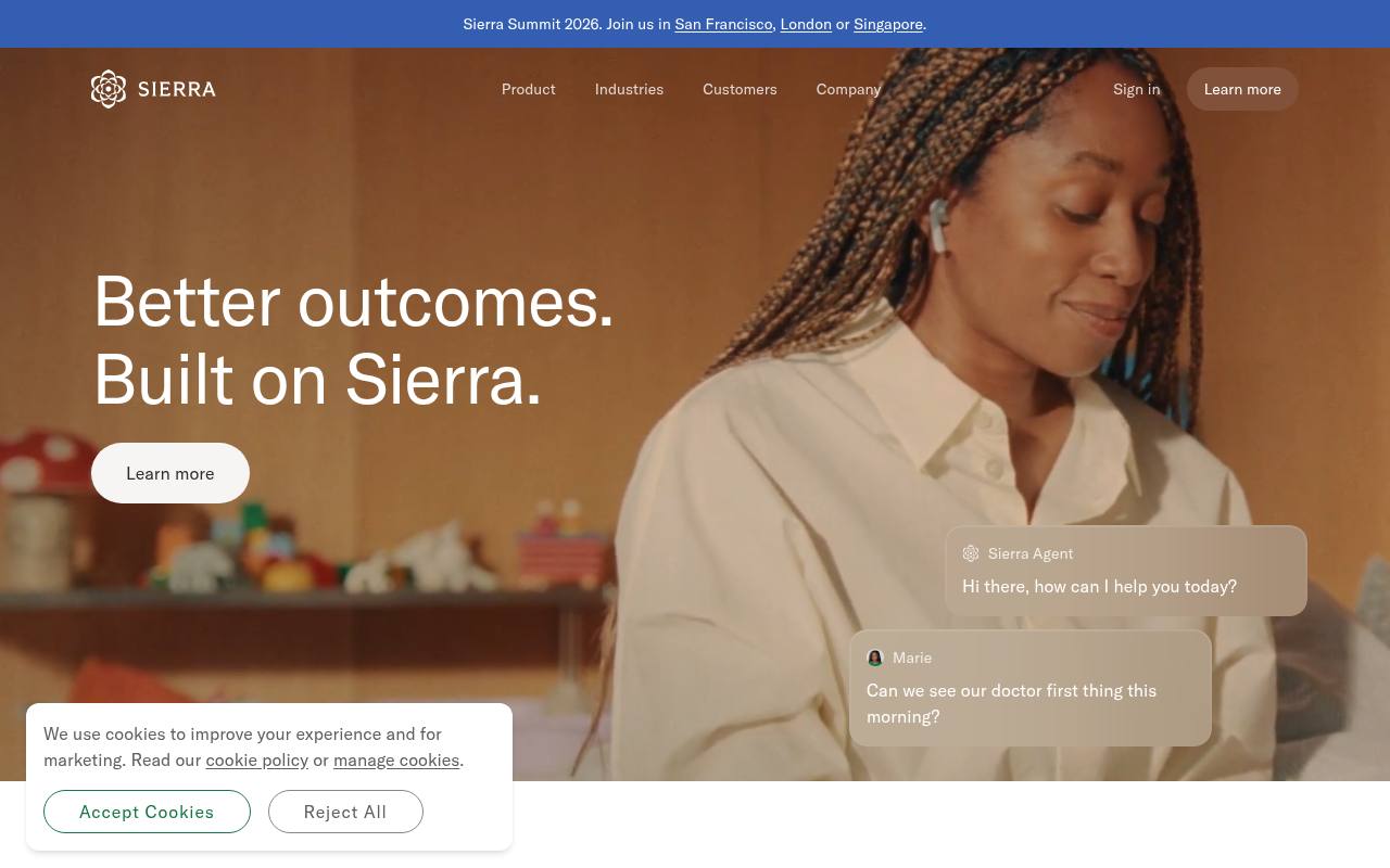 Screenshot of Sierra