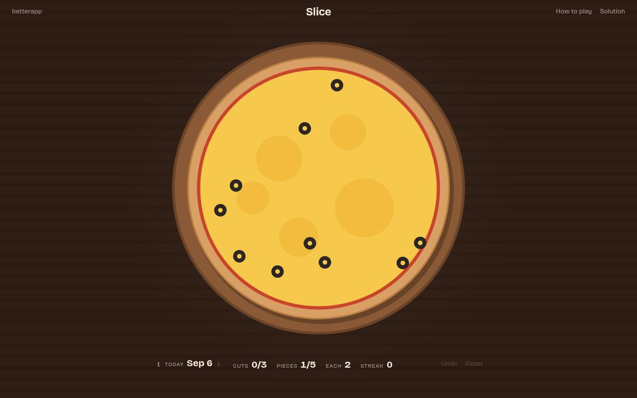 Screenshot of Slice