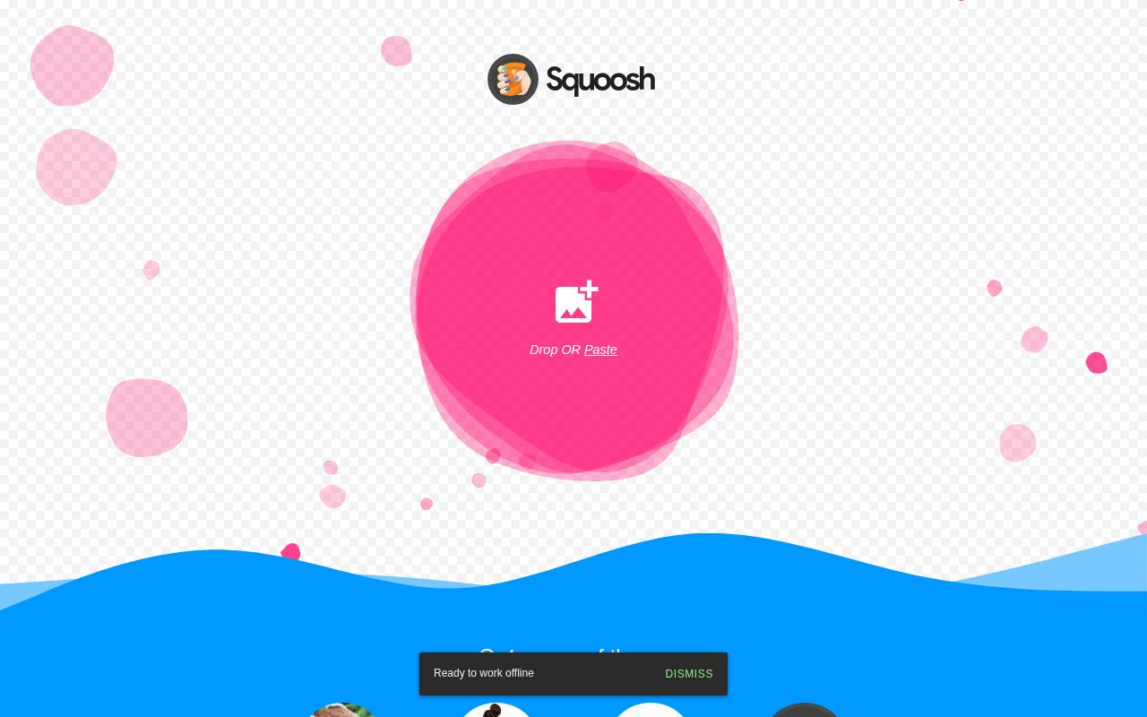 Screenshot of Squoosh