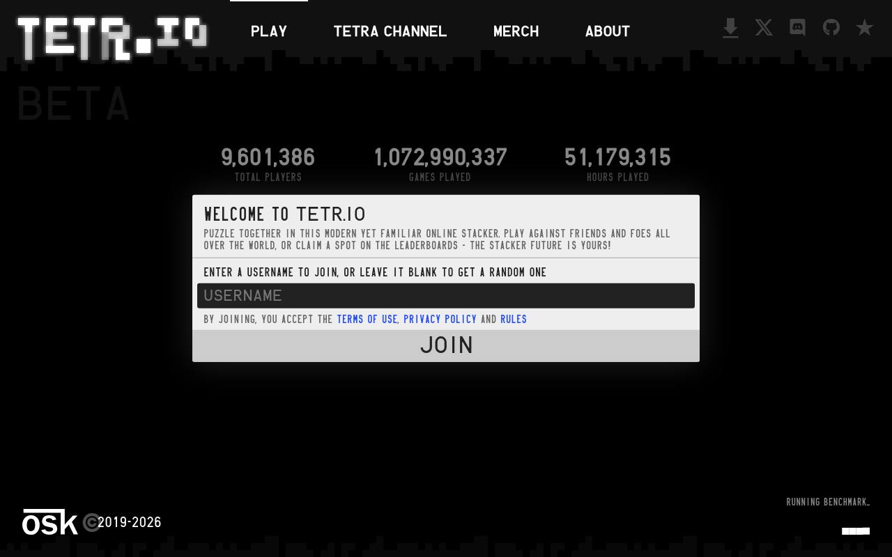Screenshot of TETR.IO