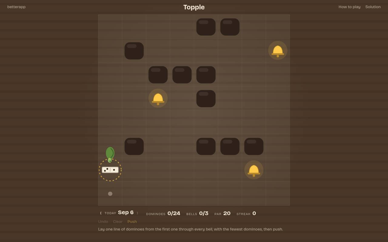 Screenshot of Topple